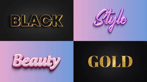 Text Effect - Elegant Style 03