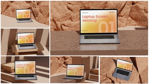 Laptop Screen Mockup