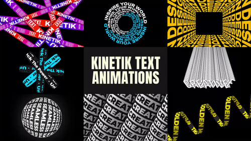 Kinetik Text Animations Pack