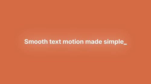 Modern Typography | After Effects