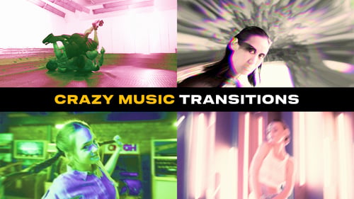 Transiciones musicales locas | Premiere Pro