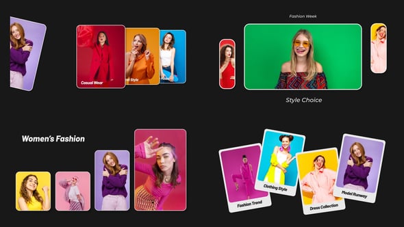 Dynamic Carousel Image Slideshow with Text Labels, Video Displays ft ...