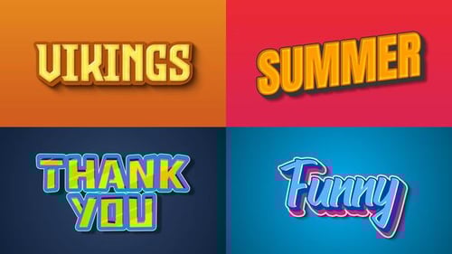 Text Effect - Vintage Style 03