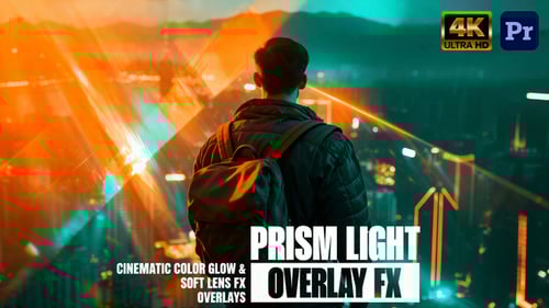 Prism Light Leaks Overlays Pack For Premiere Pro