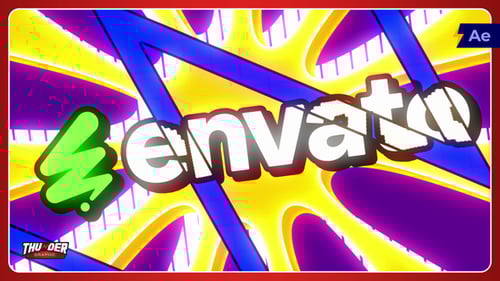 Hyper Comic Logo Reveal