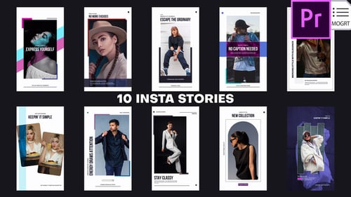 Dynamic Instagram Stories for Fashion Brands and New Collections