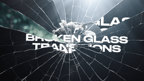 Broken Glass Transitions