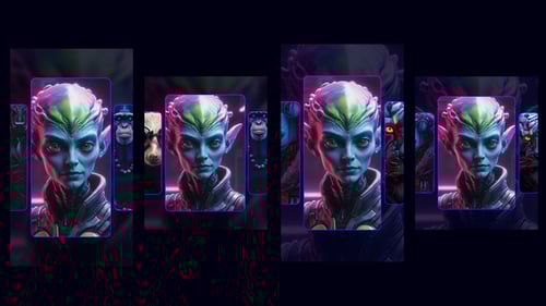 Carousel Vertical Slides | MOGRT