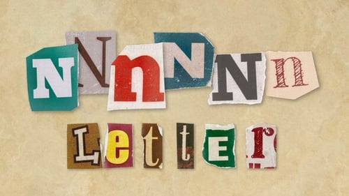 Ransom Letters - N Letters