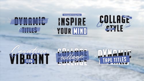 Bold & Tape Titles