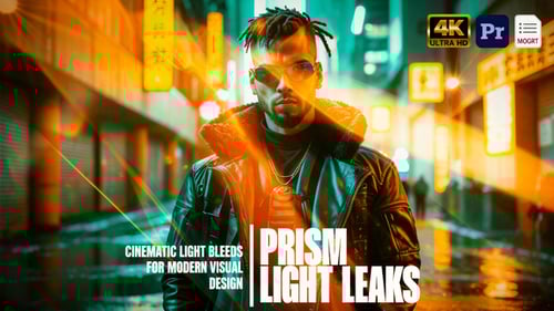 Prism Light Leaks Overlays Pack MOGRT