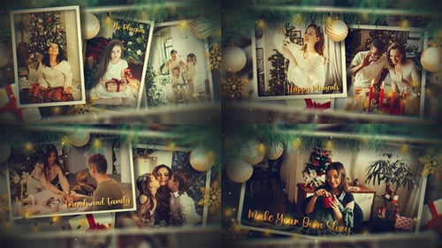 Christmas Holiday Memories Photo Slideshow