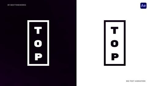 Big Text Animation | AE