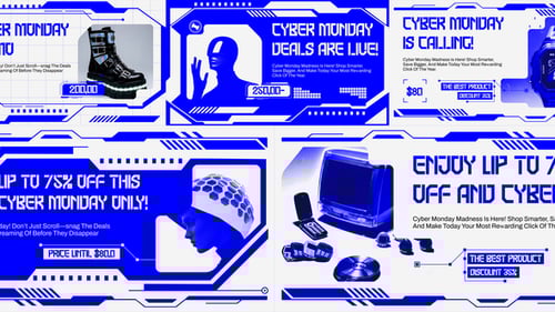 Cyber Monday Promo After Effect
