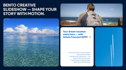 Modern Grid Slideshow Template with Smooth Transitions