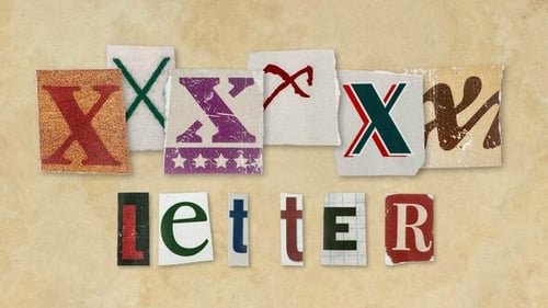 Ransom Letters - X Letters