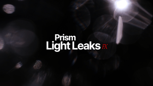 Cinematic Prism Light Leak Overlays Pack