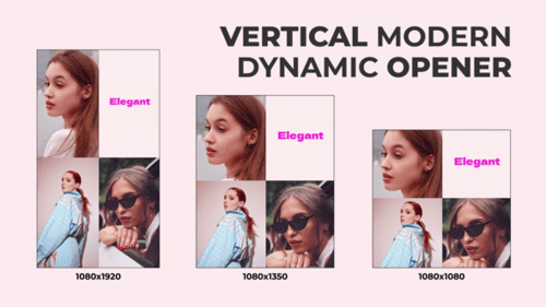 Dynamic Vertical Social Media Opener