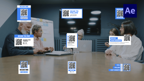 Corporate Qr Code Titles /Ae