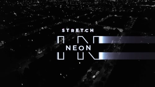 Vibrant Distortion Typography