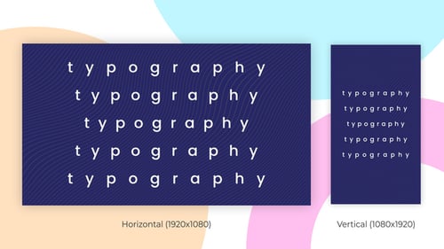 Typography Opener