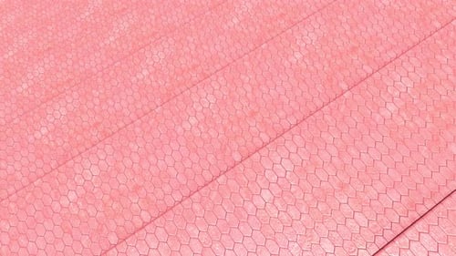 4K Red Abstract Rotating Walls Background Seamless Loop