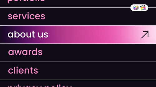 Sliding Text Animations for FCPX
