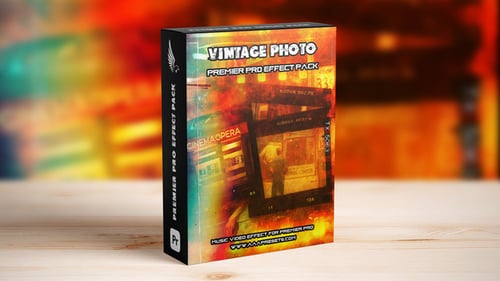 Vintage Photo Frame Effect for Premiere Pro