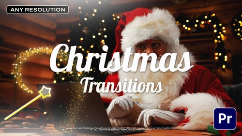 Magical Christmas and New Year Celebration Transitions