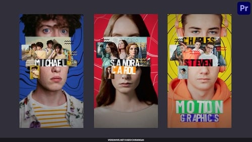 Dynamic Abstract Text Reveals Motion Graphics Intro