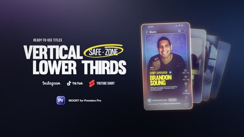 Tercios inferiores verticales: MOGRT para Premiere Pro