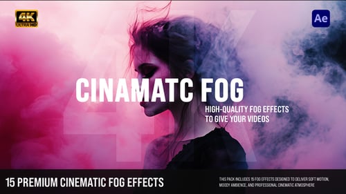 Cinematic Fog Overlays Pack – Realistic Mist & Atmospheric Film FX