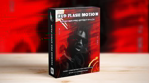 Motion Red Flash Effect for Premiere Pro