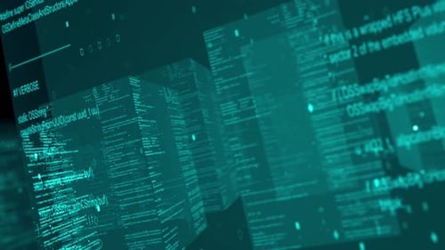 Virtual City Source Code Blocks Flythrough 4K