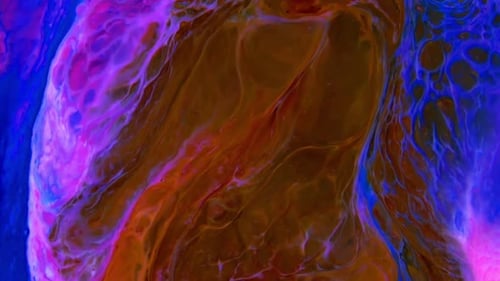 Abstrakte bunte Invert-Farbe Explodierende
