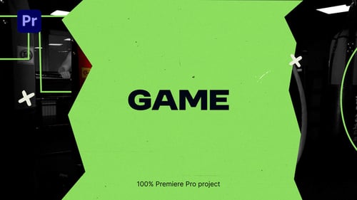 Fast Paced Sports Intro with Kinetic Text and Geometric Lines