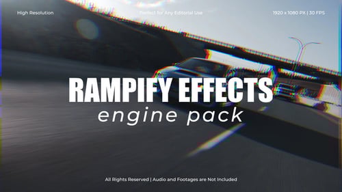 Rampify Effects Engine Pack for After Effects