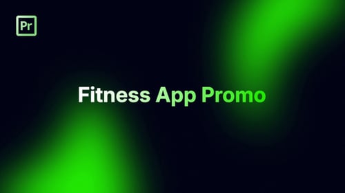 Fitness App Promo for Premiere Pro