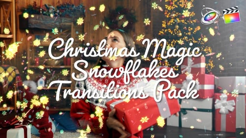 Christmas Magic Snowflakes Transitions Pack