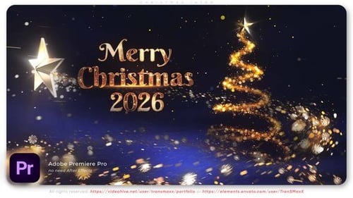 Adobe Premiere-Intro Intro Weihnachten