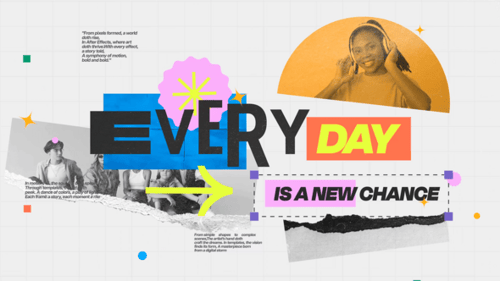 Ripped Typographic Intro