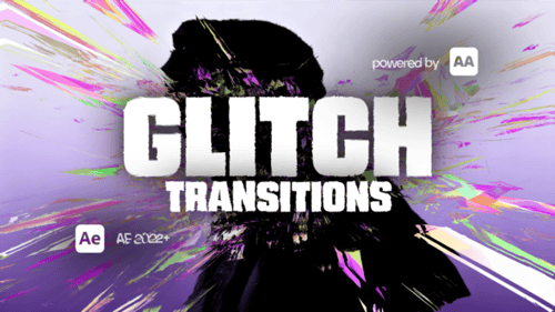 Dynamic Glitch Transitions Pack for Modern Video Projects