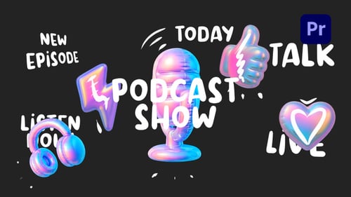 Neon Bubble Podcast Opener