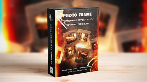 Vintage Photo Frame Effect for Premiere Pro – Perfect for Reels, TikTok & Shorts