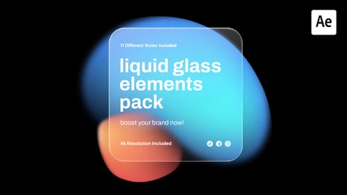 Liquid Glass Elements