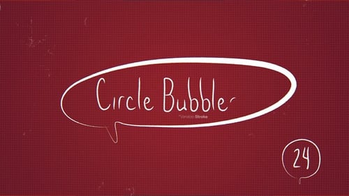 Circle Bubbles Scribble Elements | 25 Doodle Animations MOGRT