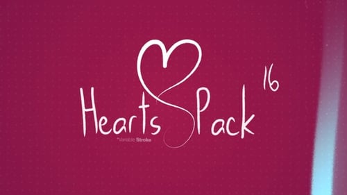 Hearts Pack Scribble Elements | 16 Doodle Animations MOGRT