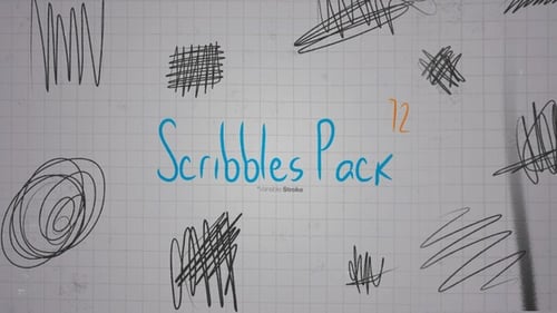 Scribble Elements Pack | 72 Doodle Animations MOGRT