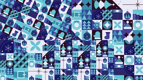 Christmas Background Abstract After Effect