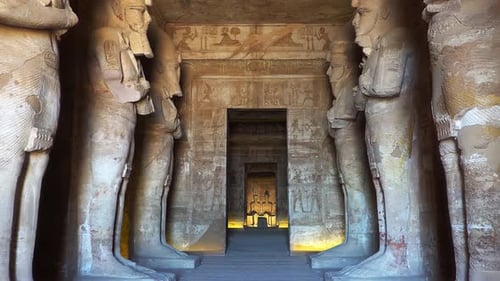 Aswan Egypt Great Abu Simbel Temple of Pharaoh Ramses